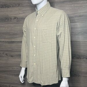 L..L.Bean Mens Long Sleeve Button Down Shirt size 17-33